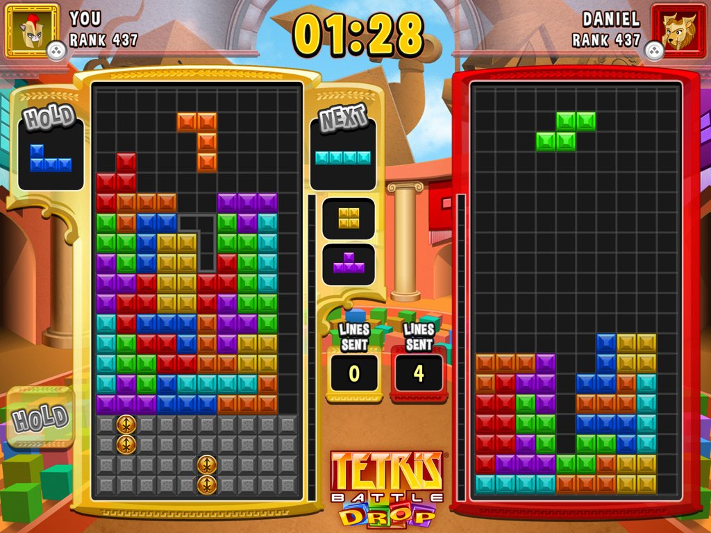 Tetris now in Facebook Messenger